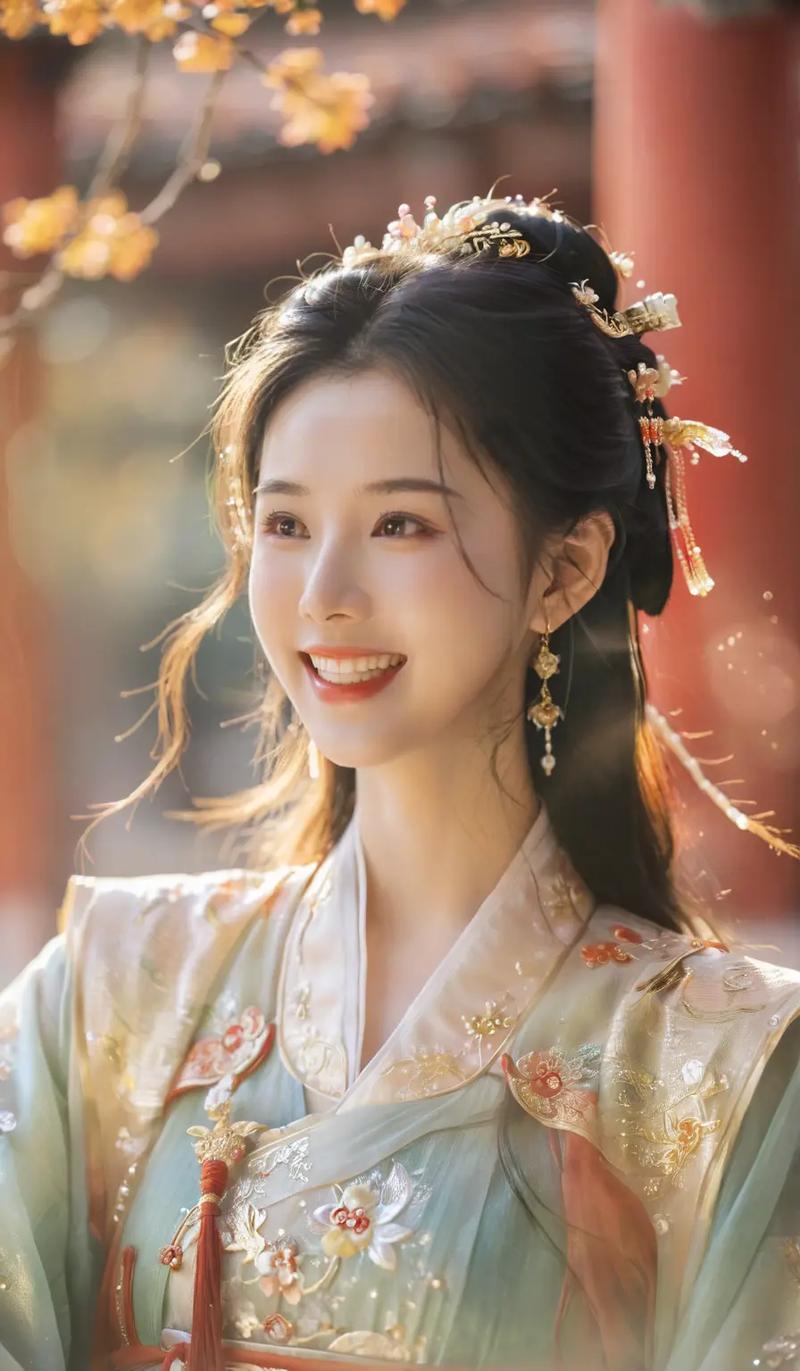 阳光女孩.阳光明媚女孩笑,花映双颊灿若霞.轻舞飞扬青春梦